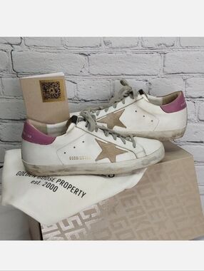 GOLDEN GOOSE 'DDGB' SUPERSTAR SNEAKERS, DUST BAG, BOX SET